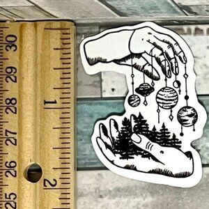 🌀10/$10🌀 Mysterious Astrology Reusable Waterproof Vinyl Sticker Decal